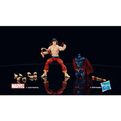 Hasbro Marvel Spider-Man Legends Series 6-inch Collectible Action Figure Shang Chi Toy, With Build-A-Figure Piece and Accessories