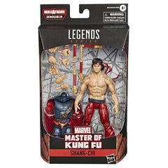 Hasbro Marvel Spider-Man Legends Series 6-inch Collectible Action Figure Shang Chi Toy, With Build-A-Figure Piece and Accessories