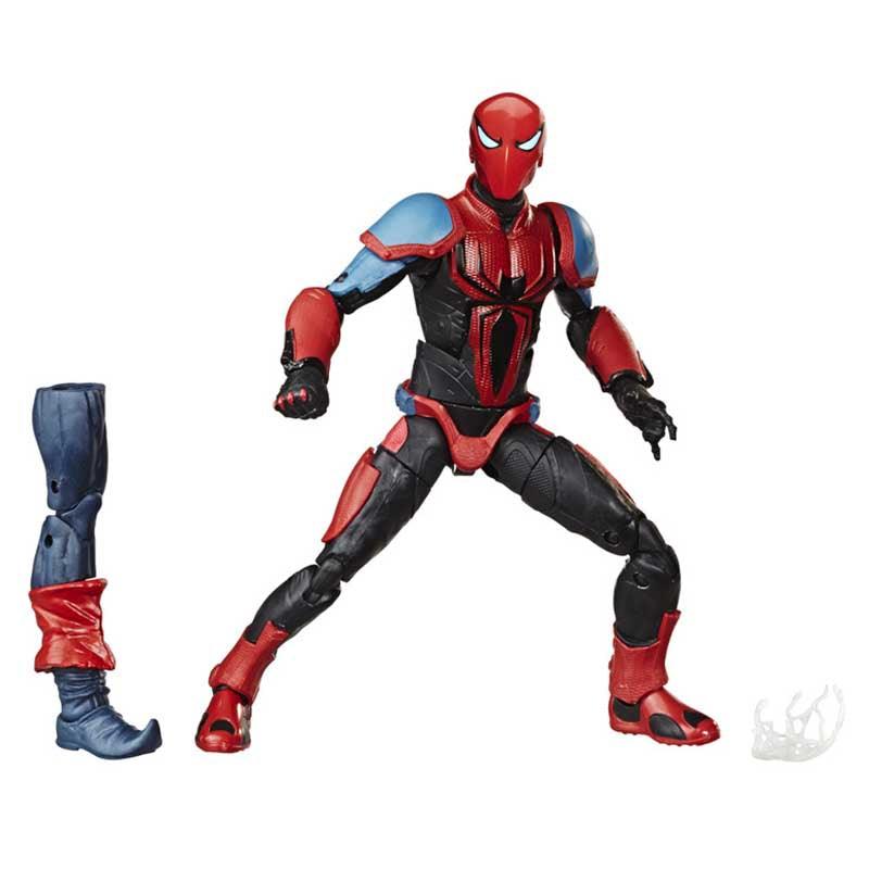 Hasbro Marvel Spider-Man Legends Gamerverse Series 6-inch Collectible Action Figure Spider-Armor MK III Toy, With Build-A-Figure Piece and Accessory
