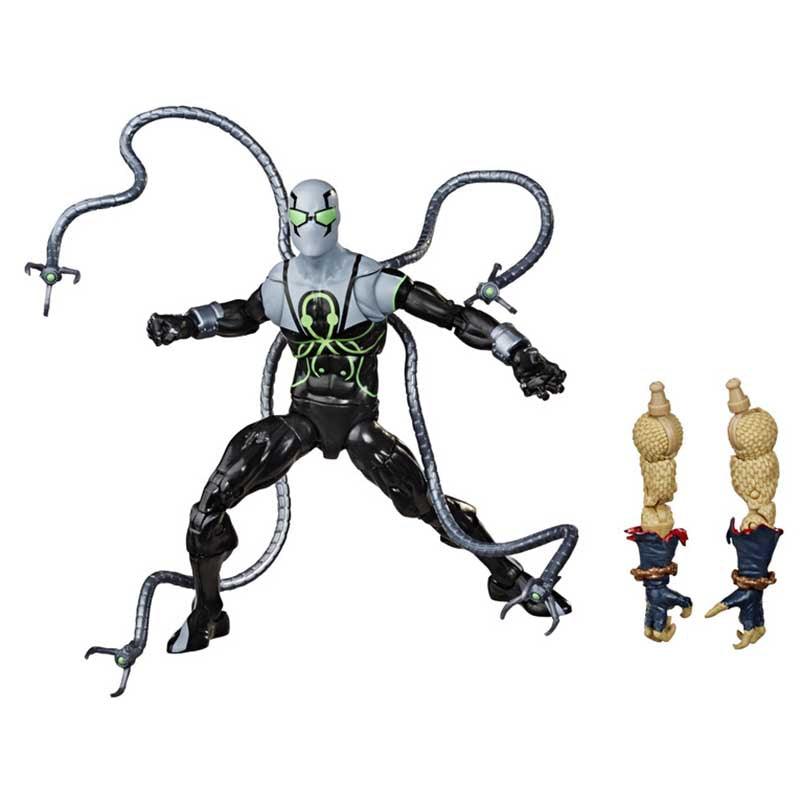 Hasbro Marvel Spider-Man Legends Series 6-inch Collectible Action Figure Superior Octopus Toy, With Build-A-Figure Pieces and Accessories