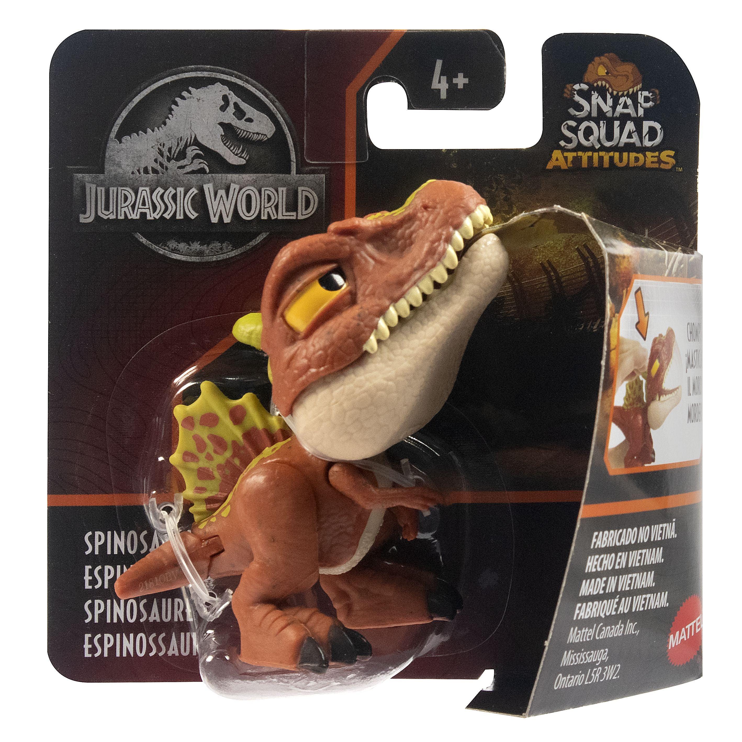 Jurassic World Snap Squad Attitudes Spinosaurus Mini Figure - FunCorp India