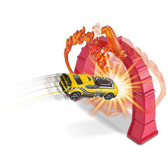 Hot Wheels Cars Track Bridge of Flame