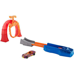 Hot Wheels Cars Track Bridge of Flame