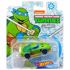 Hot Wheels Character Cars Teenage Mutant Ninja Turtles - Leonardo
