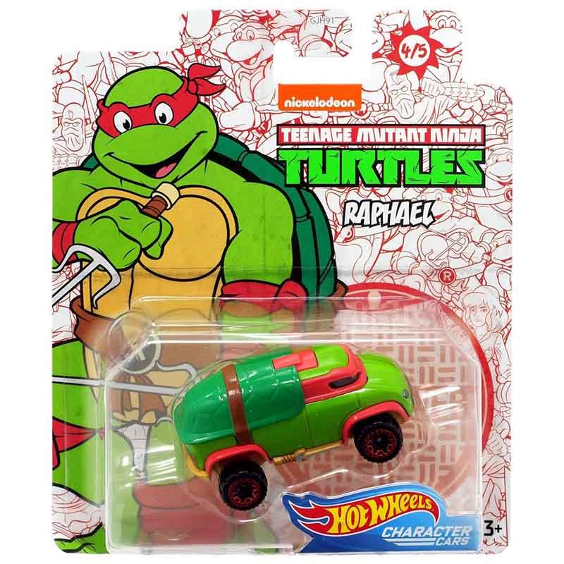 Hot Wheels Character Cars Teenage Mutant Ninja Turtles - Raphael