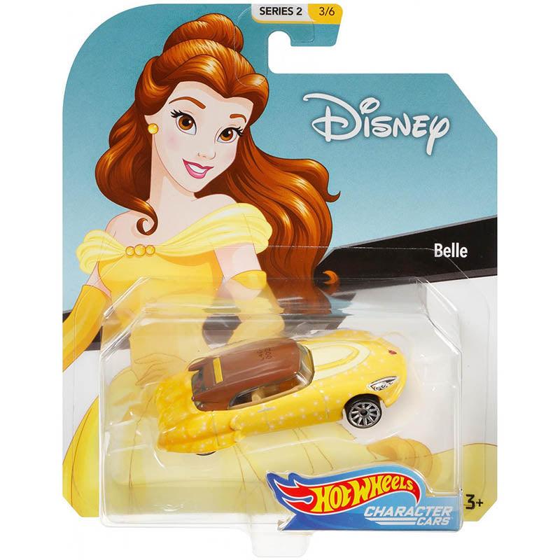 Hot Wheels Collector Disney Belle Yellow Character Car