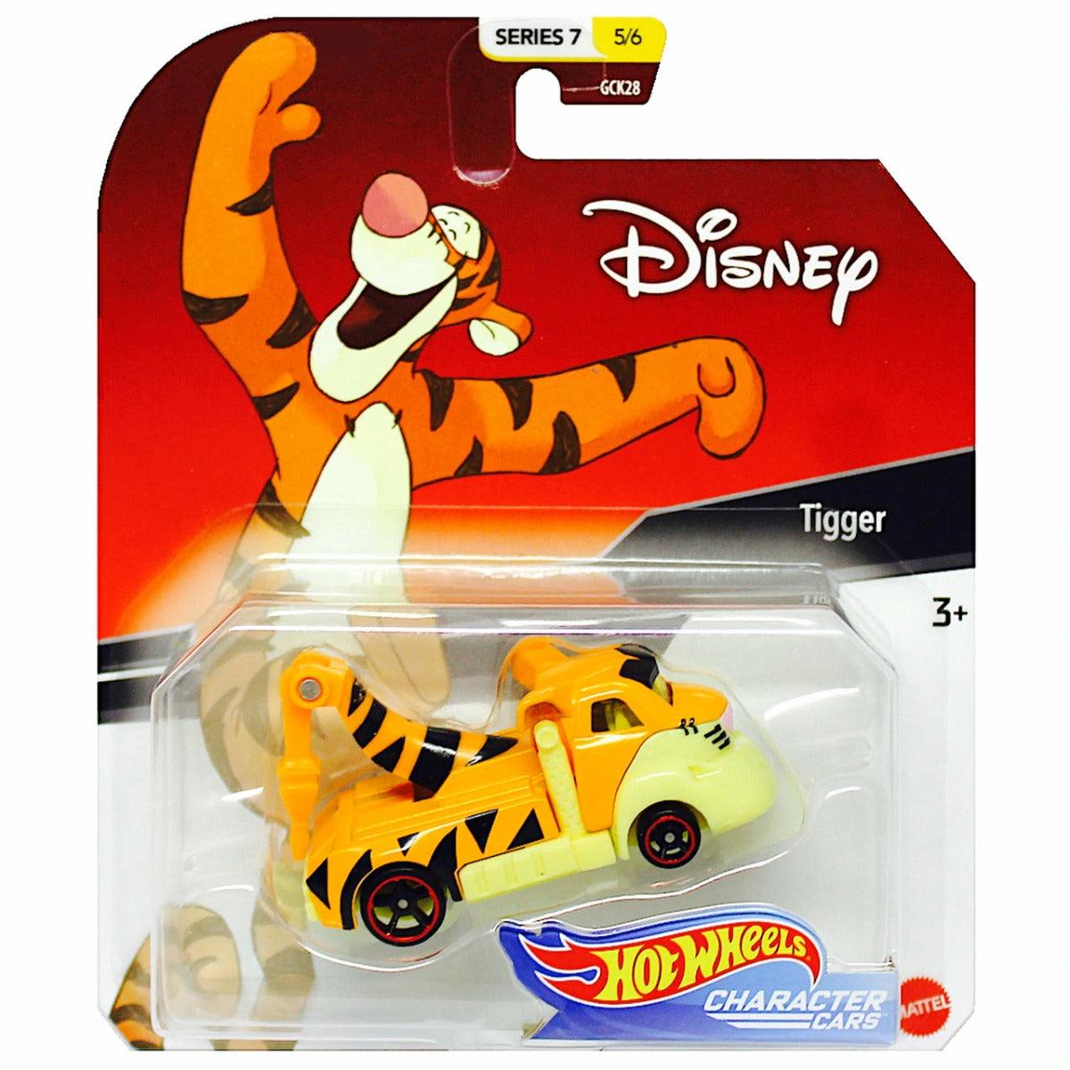 Hot Wheels Disney Character Cars Tigger Vehicle