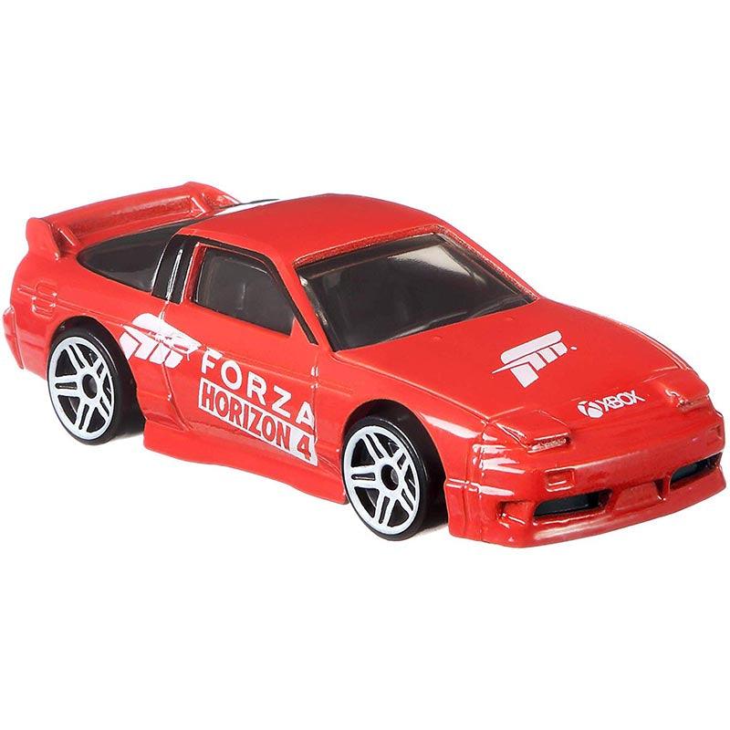 Hot Wheels Forza Horizon 4 96 Nissan 180SX Type X Scale 1:64 Red Color