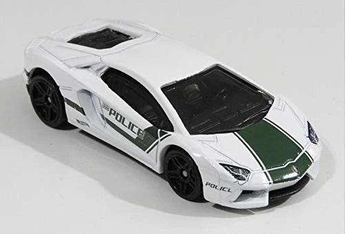 Buy Hot Wheels Lamborghini Aventador Coupe Dubai Police Online at