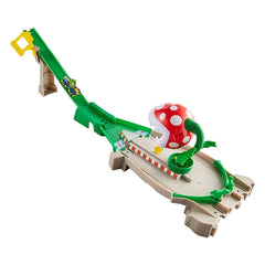 Hot Wheels Mario Kart Piranha Plant Slide Track Set