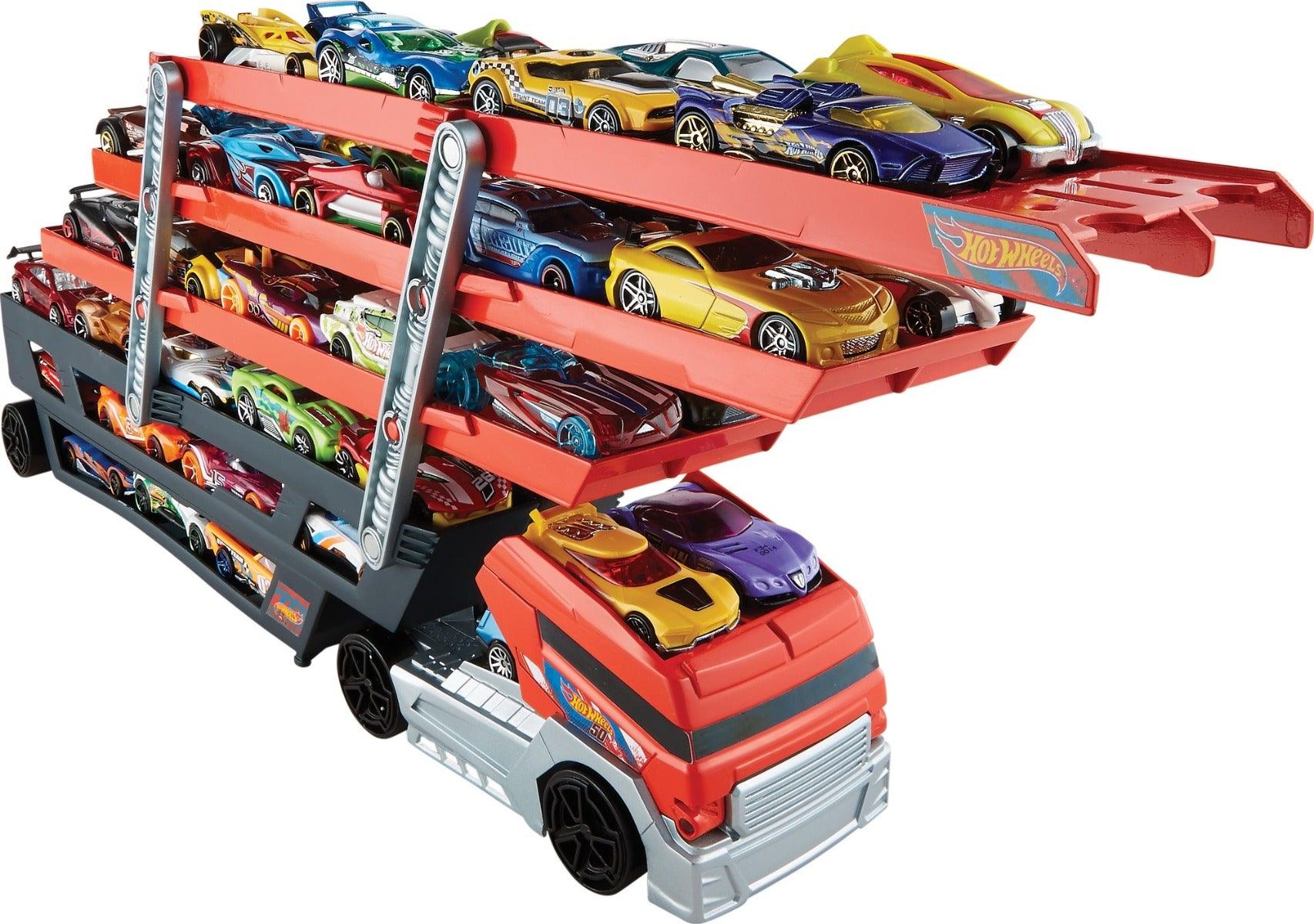 Hot Wheels Mega Hauler Hauling Rig Truck - Cars Not Included