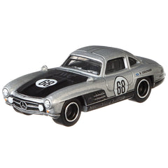 Hot Wheels Mercedes-Benz 300 SL Euro Hauler 1:64 Scale Premium Collector Vehicle
