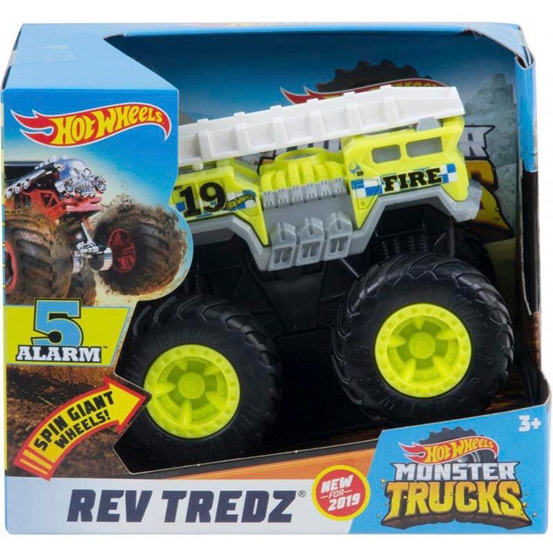 Hot Wheels Monster Truck 1.43 Rev Tredz 5 Alarm Vehicle
