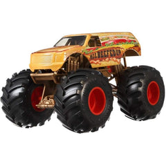 Hot Wheels Monster Truck 1.43 Rev Tredz All Beefed Up Vehicle