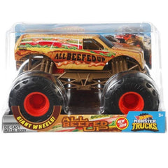 Hot Wheels Monster Truck 1.43 Rev Tredz All Beefed Up Vehicle