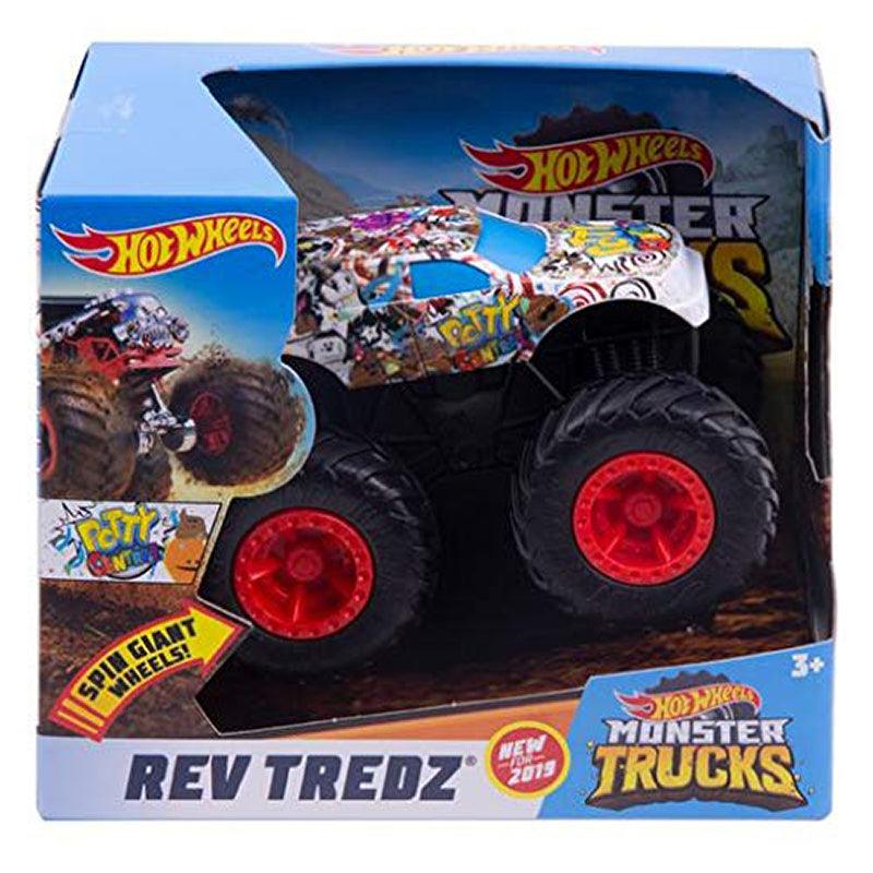 Hot Wheels Monster Truck 1.43 Rev Tredz Potty Central Vehicle