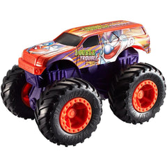 Hot Wheels Monster Truck 1:43 Rev Tredz Double Trouble