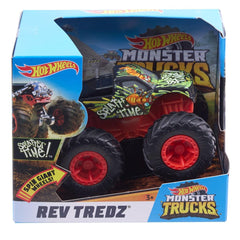 Hot Wheels Monster Truck 1:43 Rev Tredz Splatter Time Vehicle