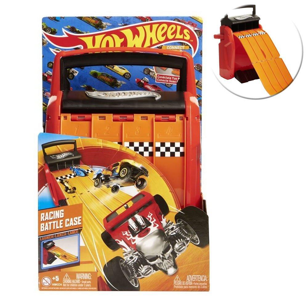 Hot Wheels Multi Launcher Racing Battle Case, Cars not included