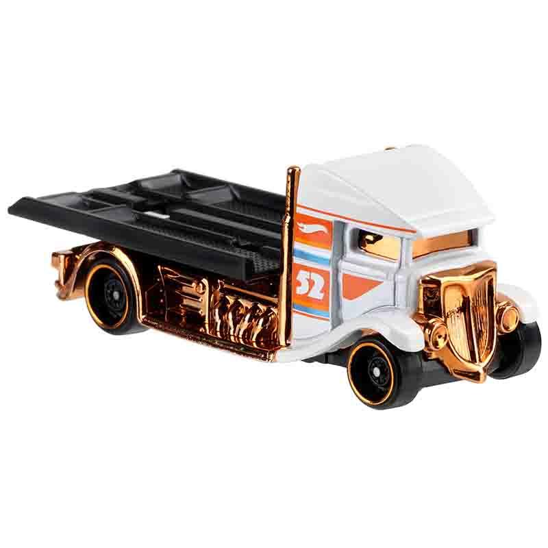 Hot Wheels Pearl & Chrome - 55 Chevy Bel Air Gasser Car