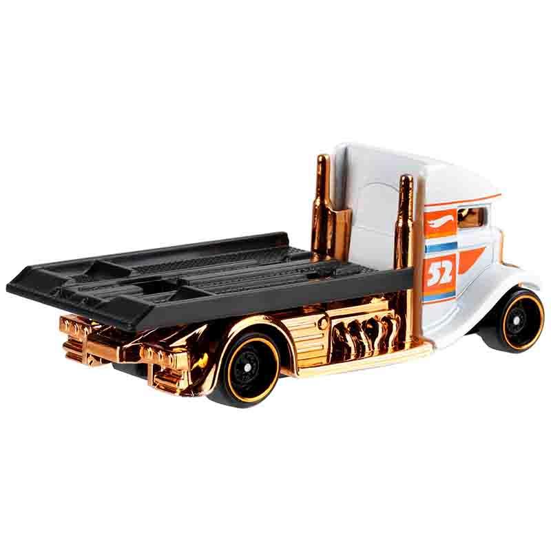 Hot Wheels Pearl & Chrome - 55 Chevy Bel Air Gasser Car