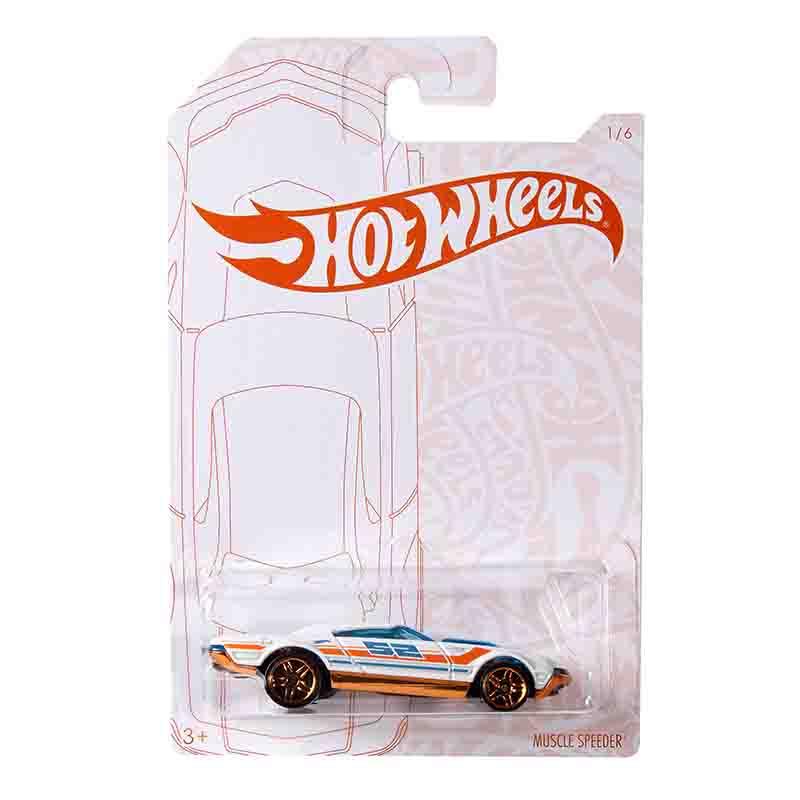 Hot Wheels Pearl & Chrome - Muscle Speeder Car