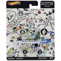 Hot Wheels Pop Culture 2020 - Led Zeppelin, Combat Medic Vehicle Real Riders