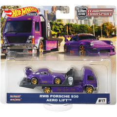 Hot Wheels RWB Porsche 930 & Aero Lift 1:64 Scale Premium Collector Vehicle