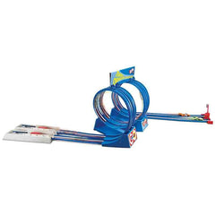 Hot Wheels Throwback Thrill Drivers Corkscrew Track Set