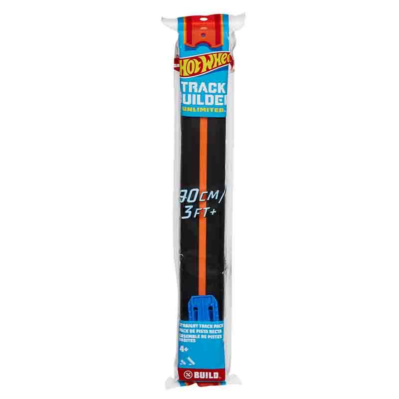 Hot Wheels Track Builder Unlimited 4' Straight Track Red