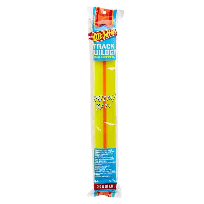 Hot Wheels Track Builder Unlimited 4' Straight Track Yellow
