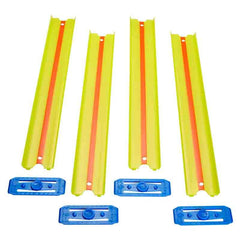 Hot Wheels Track Builder Unlimited 4' Straight Track Yellow