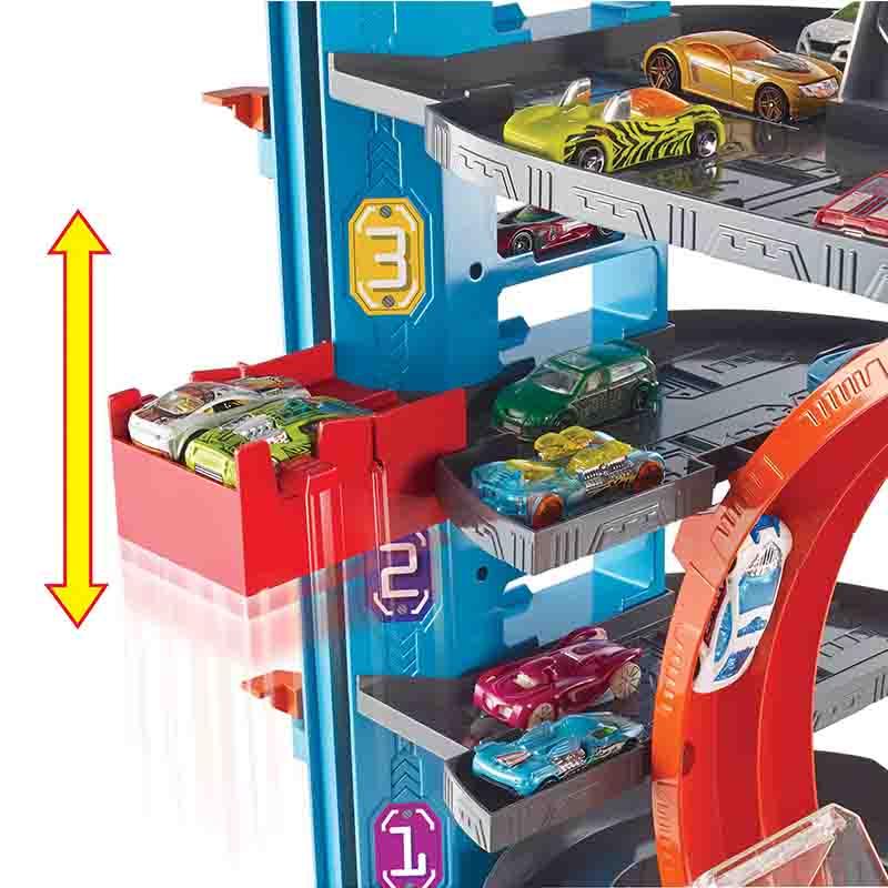 Hot Wheels Auto Showroom Playset - Display Stand Car Lift 