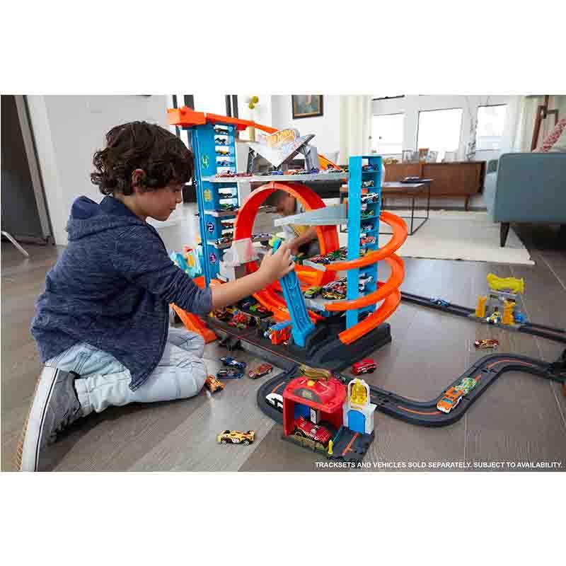 Hot wheels ultimate garage track set store