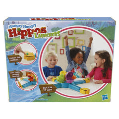 Hungry Hungry Hippos Launchers Game for Kids Ages 4 and Up, Electronic Pre-School Game For 2-4 Players