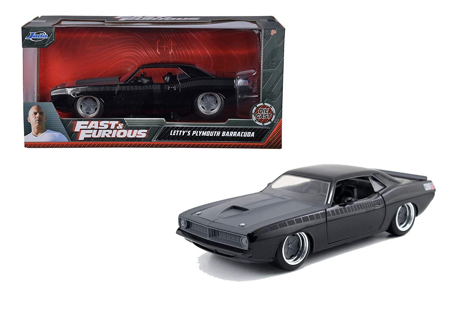 Jada Fast & Furious 1:24 1970 Plymouth Barracuda Diecast Car