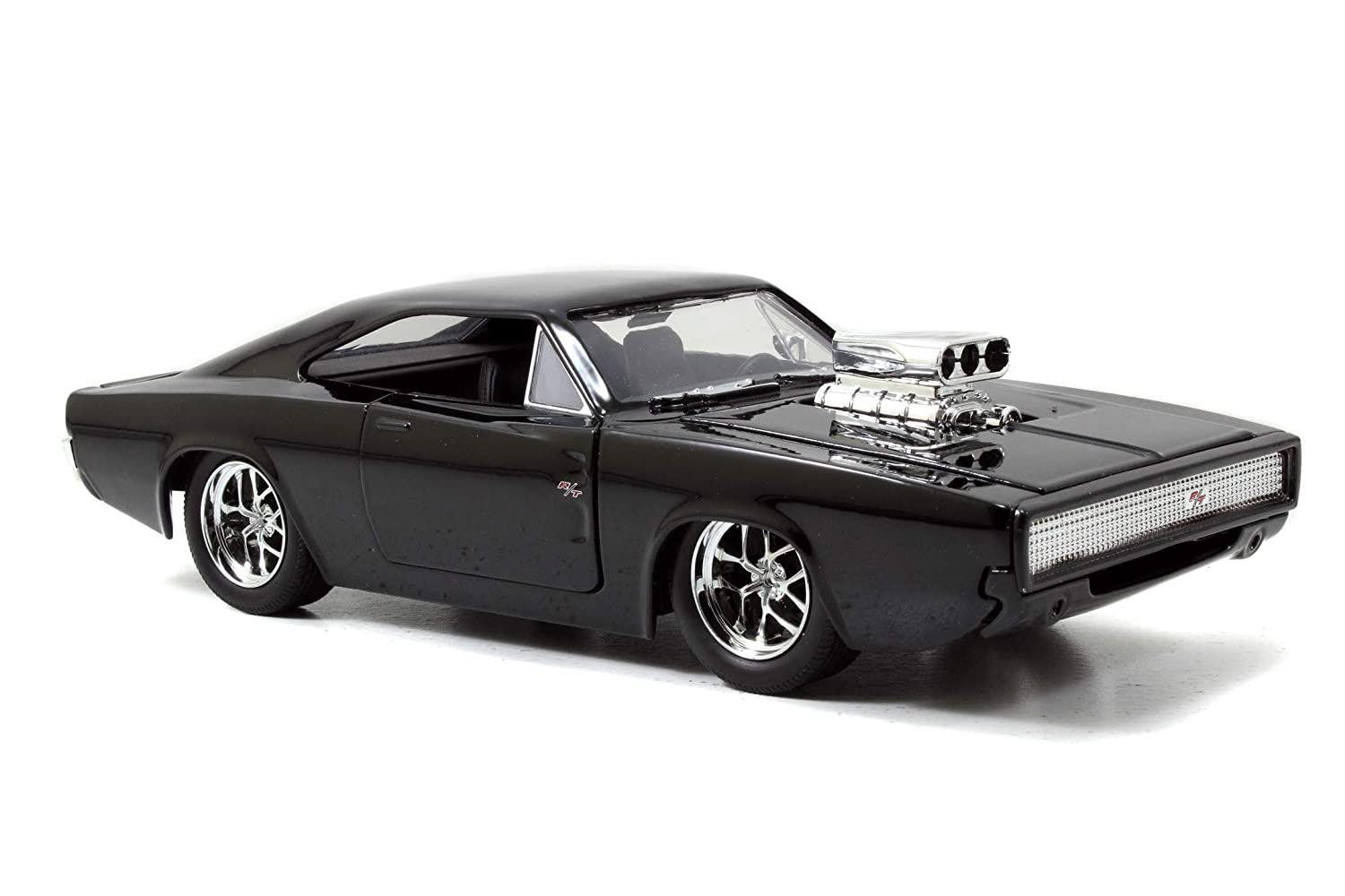 Jada Fast & Furious 1:24 Scale 1970 Dodge Charger Diecast Car and Dom Toretto Diecast Figure