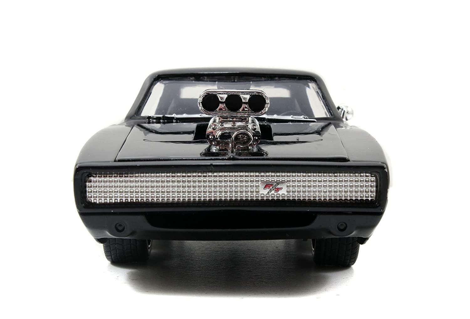 Jada Fast & Furious 1:24 Scale 1970 Dodge Charger Diecast Car and Dom Toretto Diecast Figure