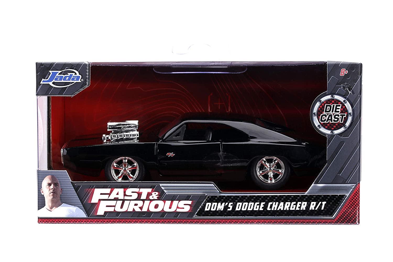 Jada Fast & Furious 1970 Dodge Charger with Engine Blower Hard Top Diecast Model Car 1/32 Scale