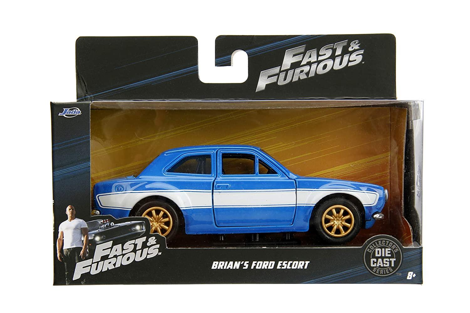 Jada Fast & Furious Brian's Ford Escort Diecast Model Car 1/32 Scale