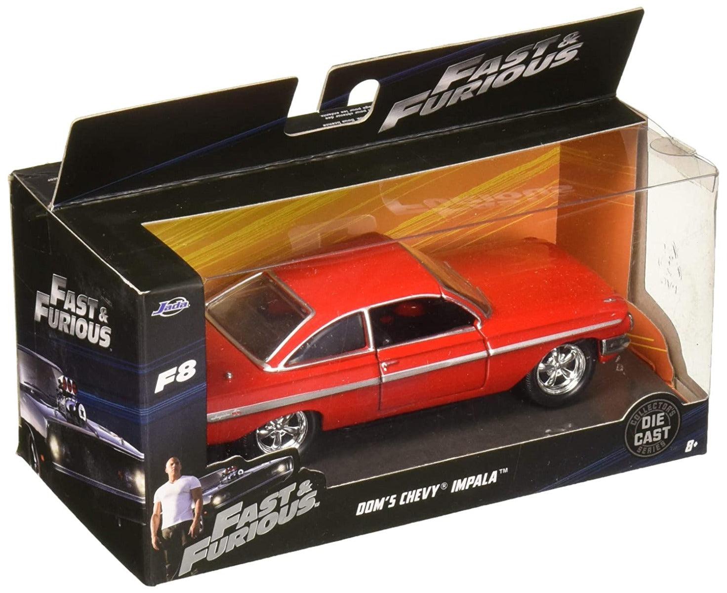Jada Fast & Furious Dom's Chevy Impala Diecast Model Car 1/32 Scale
