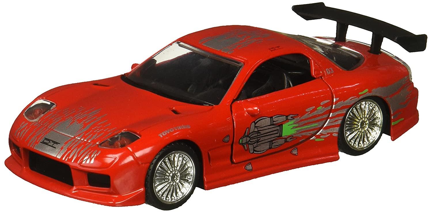 Jada Fast & Furious Dom's Mazada RX-7 Diecast Model Car 1/32 Scale