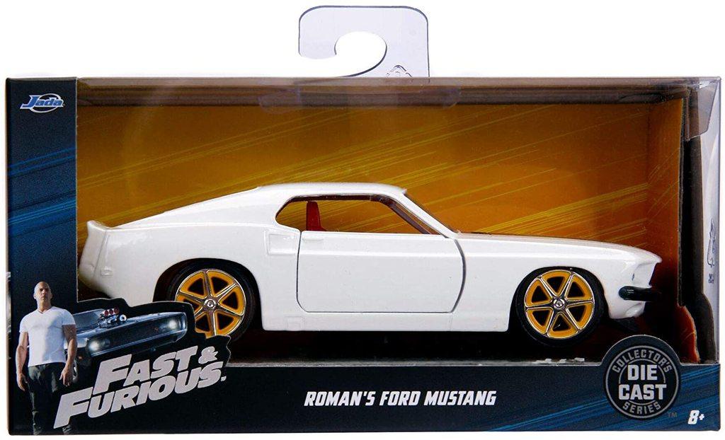 Jada Fast & Furious Roman's Ford Mustang Diecast Model Car 1/32 Scale