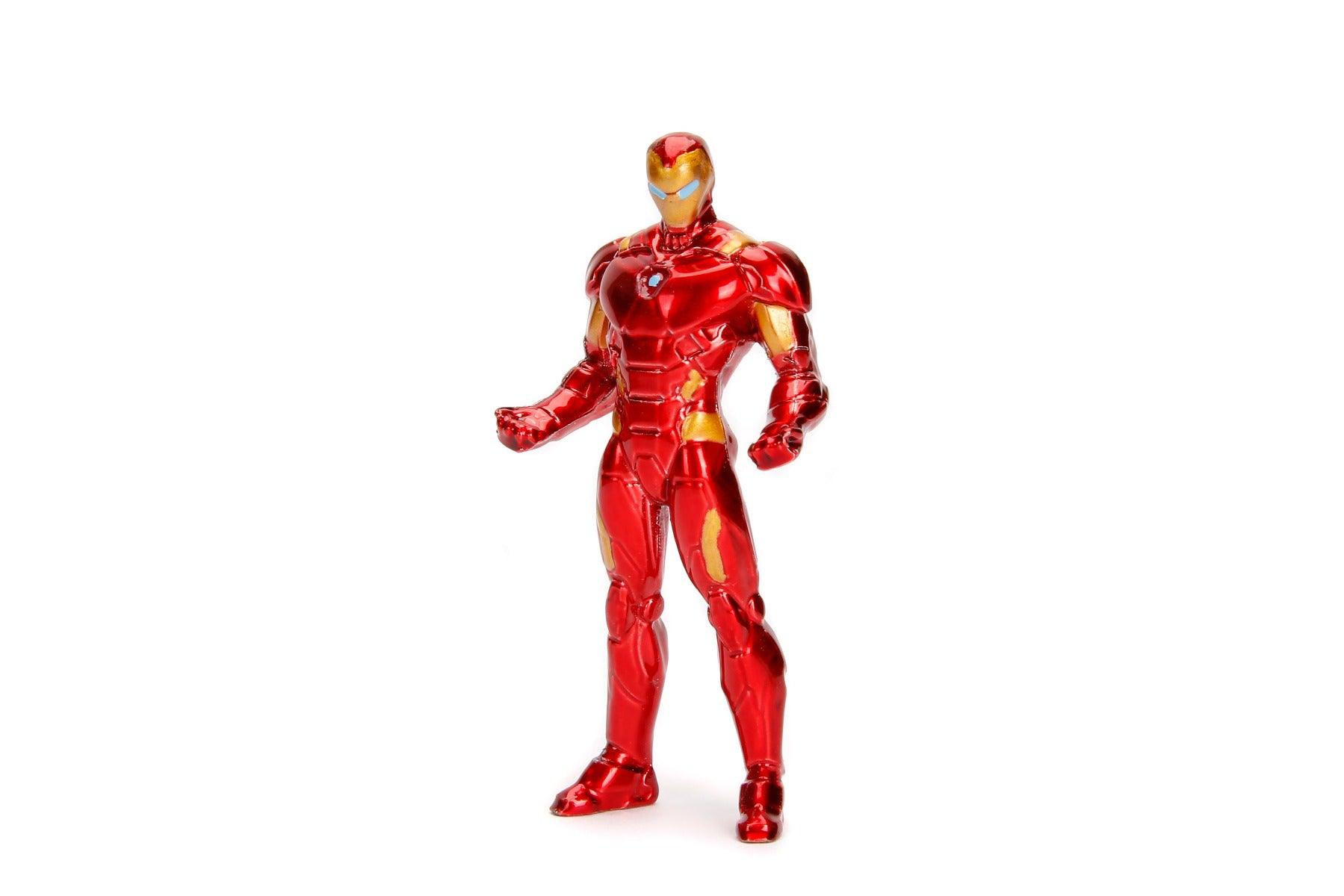 Jada Toys Diecast Hollywood Rides 1:24 2016 Chevy Camaro SS Car with Ironman Action Figure