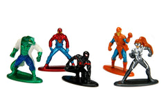 Jada Toys Diecast Nano Metalfigs Action Figure Marvel 1.65 inch (Pack of 5)