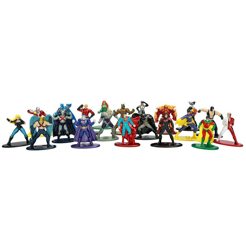 Jada Toys Nano Metalfigs DC Miniature Diecast Figures, 20 Pack, Figures & Styles May Vary