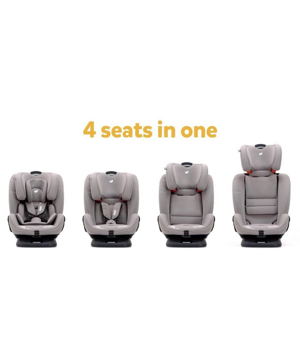 Joie Every Stage Grey Flannel Car Seat for Ages 0-12 Years