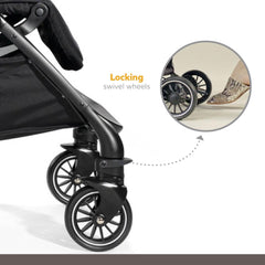 Joie Tourist 3 in 1 Baby Pram with Height Adjustable Seat & Rain Cover - Baby Stroller for Ages 0-3 Years