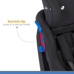 Joie Steadi Car Seat Coal - Faces Rearward Car Seat For Ages 0-4 Years