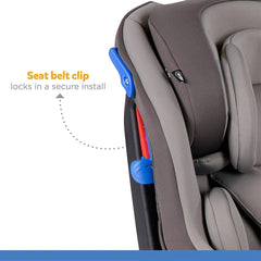Joie Steadi Car Seat Dark Pewter - Faces Rearward Car Seat For Ages 0-4 Years